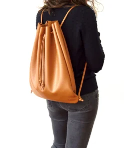 Alternative view of Leather Backpack " Roomy " - several colors