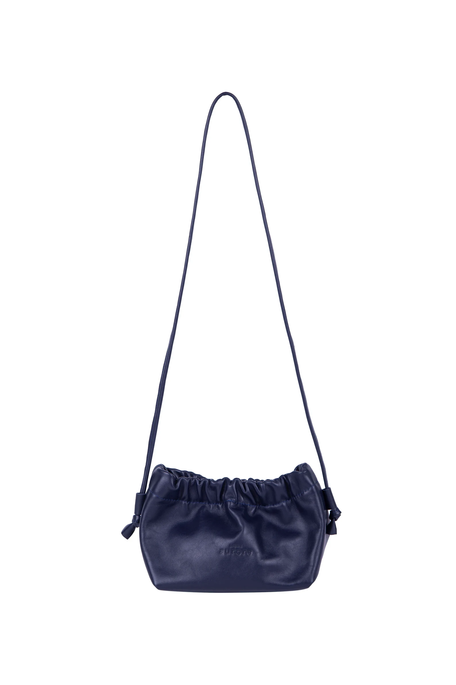 Leather bucket bag for women - Image 3